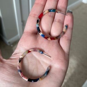 LOFT Multicolor Hoops